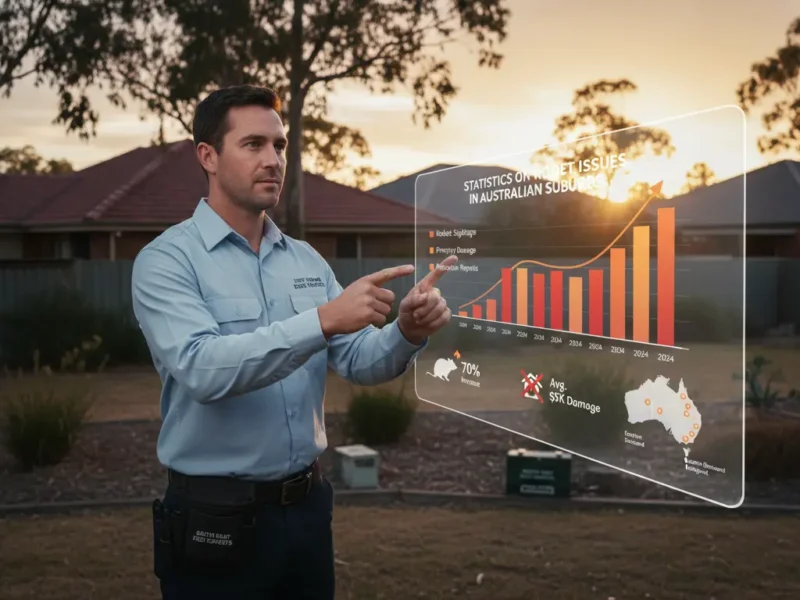 Statistics On Rodent Issues In Australian Suburbs